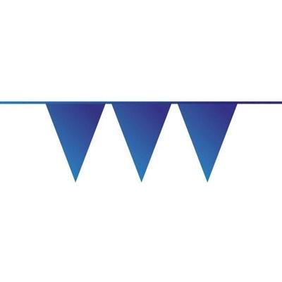 Vlaggenlijn 10mtr blauw