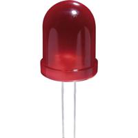 Kingbright JL 10 Bedrade LED Rood Rond 10 mm 100 mcd 60 ° 20 mA 2 V - thumbnail