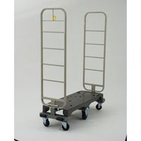 Matador rolcontainer voor smalle gangen nestbaar en voorzien van rem. - thumbnail