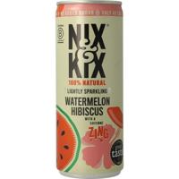 Nix & Kix Watermelon hibiscus blikje Nix & Kix Watermelon hibiscus blikje