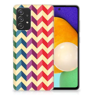 Samsung Galaxy A52 (5G/4G) | TPU bumper | Zigzag Multi Color Samsung Galaxy A52 (5G/4G) | TPU bumper | Zigzag Multi Color