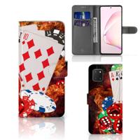 Samsung Note 10 Lite | Wallet Case | met Pasjes | Casino