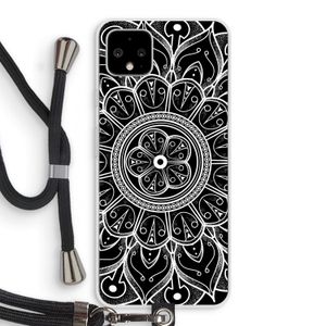 Roses Are Red: Pixel 4 XL Transparant Hoesje met koord