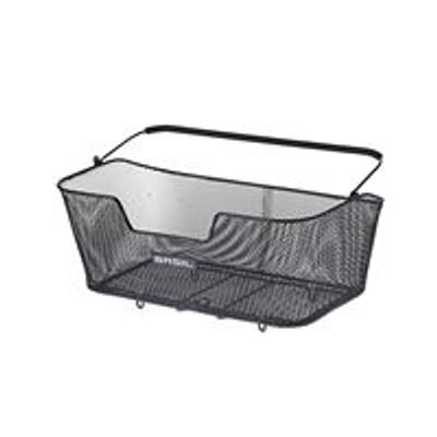 Basil base xl - fietsmand - achterop - zwart
