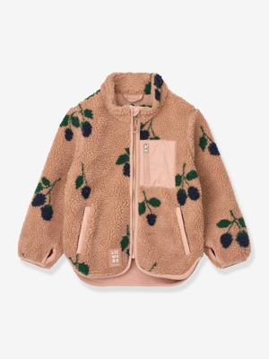 Nolan fleece jas rozen