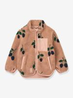 Nolan fleece jas rozen