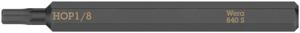 Wera 840 S Hex-Plus binnenzeskantbits voor slagschroevendraaier, 1/8" x 70 mm - 05018154001