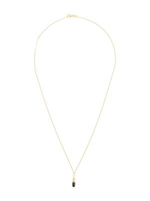 True Rocks collier à pendentif à logo - Or