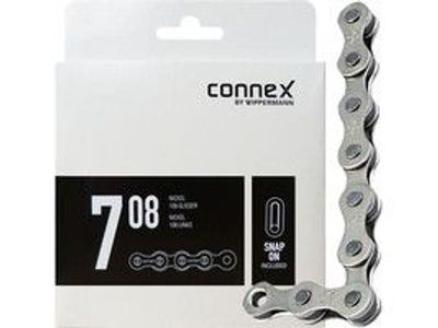 Connex Nikkel-beklede 708 fietskettingslot atb/trekking/stad/touring