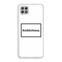 Ambitchious: Samsung Galaxy A22 4G Transparant Hoesje