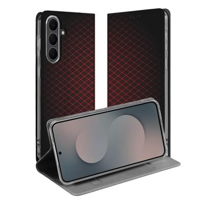 Telefoonhoesje Samsung Galaxy S25 FE Geruit Rood