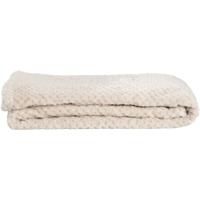 Leen Bakker - Plaid Ilona - Zand - 130x170 Cm - Polyester - Beige
