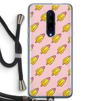 Waterijsjes: OnePlus 7 Pro Transparant Hoesje met koord