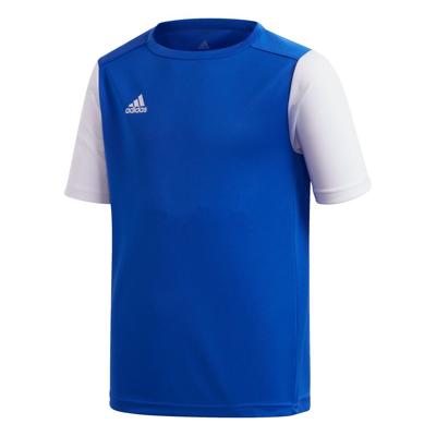 adidas ESTRO19 Shirt Kids Blauw Wit