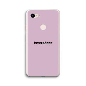 kwetsbaar: Google Pixel 3 XL Transparant Hoesje