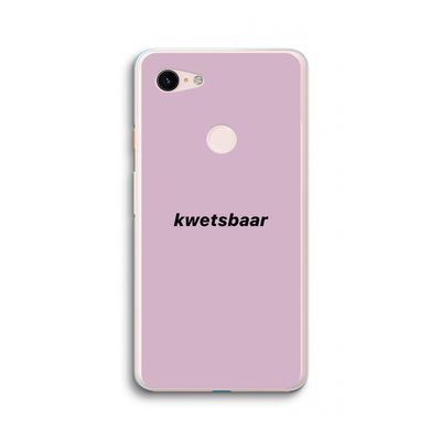kwetsbaar: Google Pixel 3 XL Transparant Hoesje