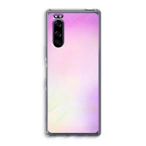 Flow mist pastel: Sony Xperia 5 Transparant Hoesje