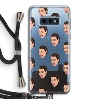 Ugly Cry Call: Samsung Galaxy S10e Transparant Hoesje met koord