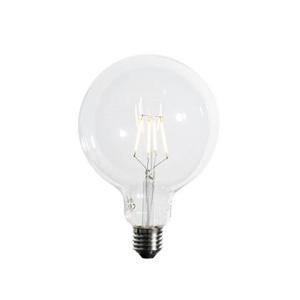 LUEDD E27 3-staps dimbaar LED spiraal filament G125 4W 450 lm 2700K