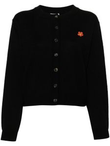 Kenzo cardigan à applique Boke Flower - Noir