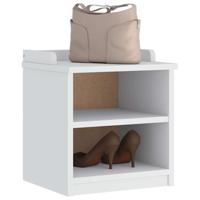 Gangbankje SANDNES wit 45x40x50 cm massief grenenhout Gangbankje SANDNES wit 45x40x50 cm massief grenenhout