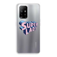 Superlady: Oppo A95 5G Transparant Hoesje