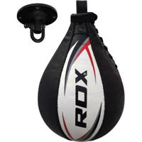 RDX Sports Bokstraining lederen Speedbal | Speed Bag inclusief stalen swivel Zwart - Geel
RDX Sports Bokstraining leren Speedbal | Speed Bag inclusie