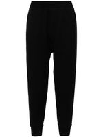 DSQUARED2 pantalon de jogging fuselé à patch logo - Noir - thumbnail