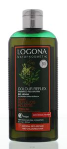 Logona Kleurshampoo rood bruin henna (250 ml)