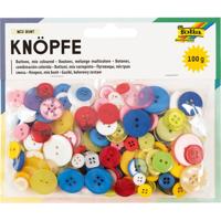 Knopen Folia 100 gram assorti | 4 stuks