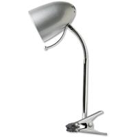 LED Klemlamp Zilver - Flexibele Arm - E27 Fitting