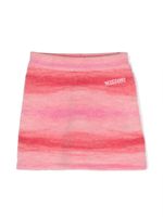 Missoni Kids jupe à coupe évasée à motif cachemire - Rose