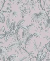 Novamur Jackie; The New Design Book Behang met zilveren bladeren - 6818-30