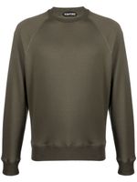 TOM FORD sweat en coton à col rond - Vert