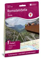 Wandelkaart 2822 Turkart Romsdalsfjella Sør | Nordeca - thumbnail