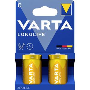 Varta VARTA Longlife C Blister 2 C batterij (baby) Alkaline 1.5 V 2 stuk(s)