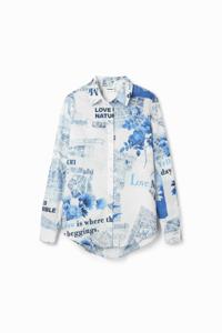Licht shirt kaarten - WHITE - L