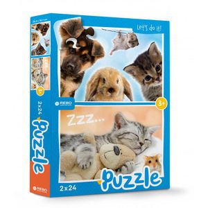 Rebo Productions Babydieren legpuzzel junior 24/24 stukjes