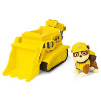 PAW Patrol - Rubble - Bulldozer - Speelgoedvoertuig met actiefiguur - thumbnail