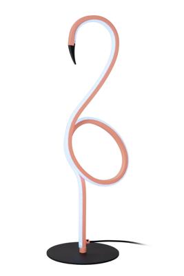 Lucide FLAMINGO - Tafellamp - LED Dimb. - RGB - Roze