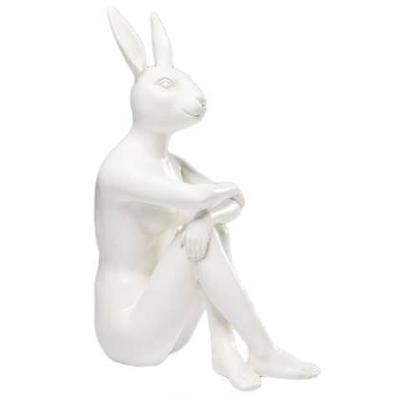 Kare Decofiguur Gangster Rabbit White