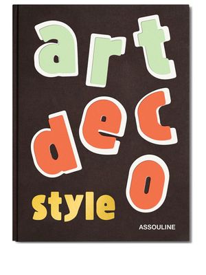 Assouline livre Art Deco Style - Noir
