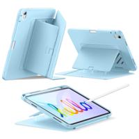 iPad 11" (A18) 2026 Flip Magnetic Case with Pencil Holder - Sky Blue