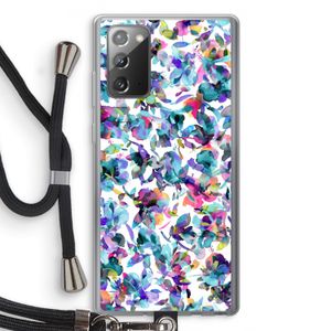 Hibiscus Flowers: Samsung Galaxy Note 20 / Note 20 5G Transparant Hoesje met koord