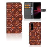 Sony Xperia 1 III | Telefoon Hoesje | Batik Brown