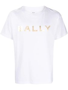 Bally t-shirt en coton biologique à logo imprimé - Blanc