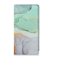 Bookcase voor Samsung Galaxy S25 Watercolor Mix