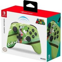 Gamepad - HORI - HORIPAD - Draadloos - Groen - Nintendo Switch en OLED - Super Mario - Yoshi-Dash