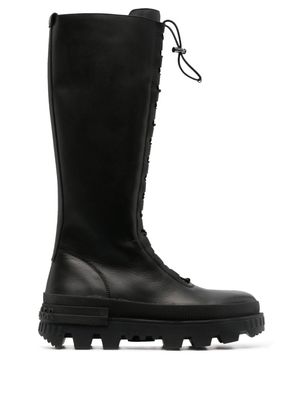 Moncler bottes Vail à détail élastiqué - Noir