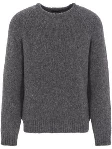 Giorgio Armani pull à manches raglan - Gris